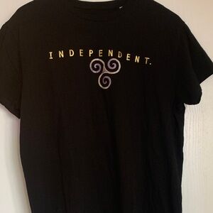 Black Graphic Short-Sleeve Tee